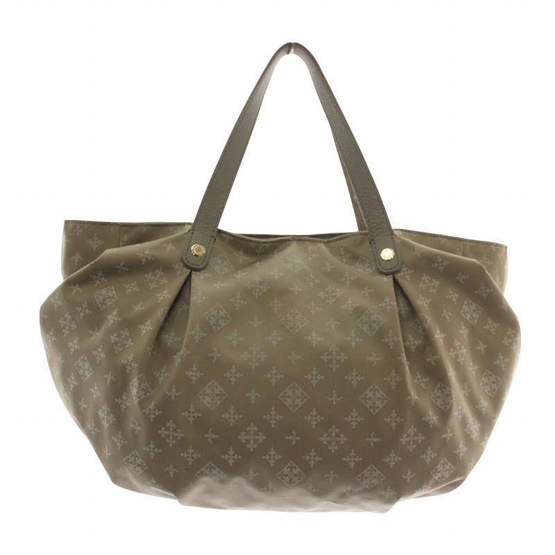 ラシット RUSSET トートバッグ ハンド ナイロン レザー マグネット 総