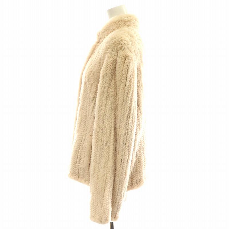 ローゼンファー Rozenfur ファーコート ハーフ ミドル ミンク