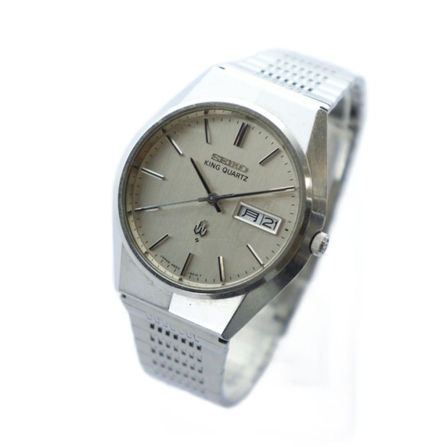 セイコー SEIKO ジャンク品 キング クォーツ KING QUARTZ 腕時計