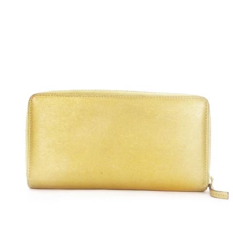 GUCCI（グッチ） 長財布 ロングウォレット 小銭入れあり レザー ロゴ