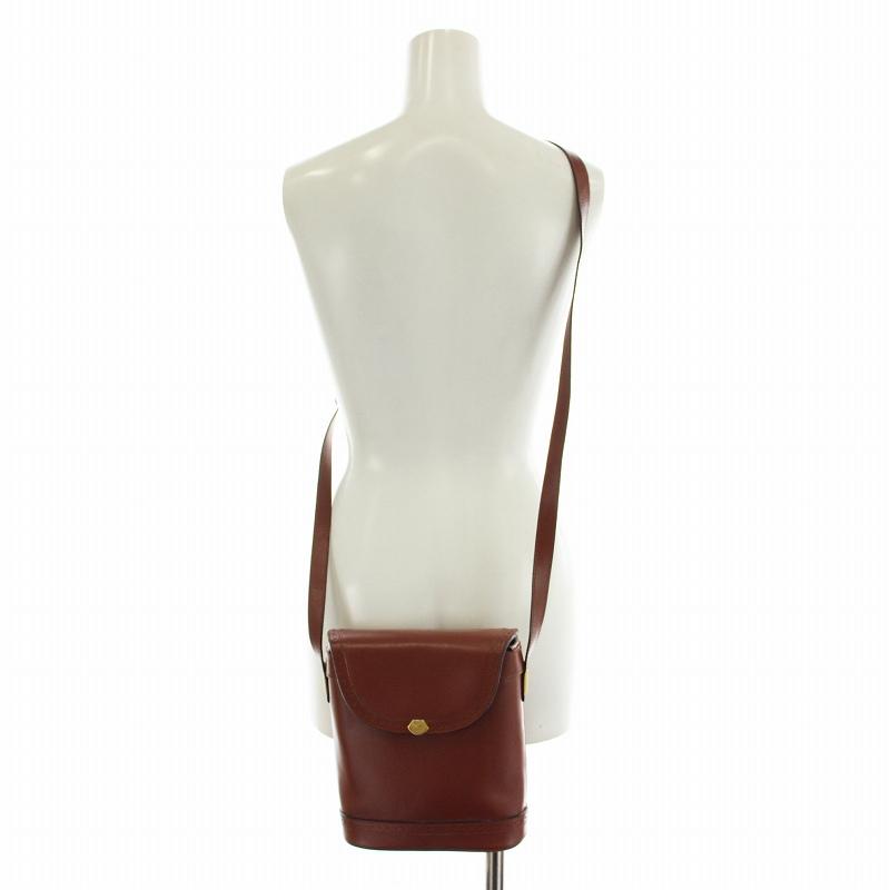 Bally（バリー） ショルダーバッグ レザー マグネット ロゴ ゴールド