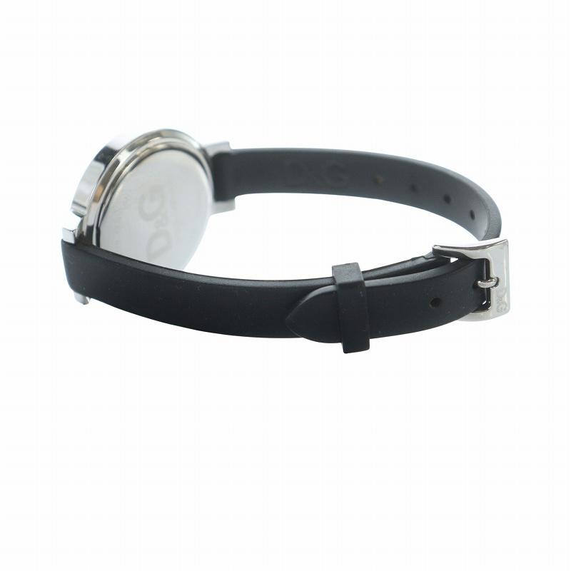 新品　未使用　稼働品　D&G ドルチェ&ガッバーナ　腕時計　シルバー×ホワイト 動作品 ドルチェ＆ガッバーナ シルバー ホワイト 腕時計