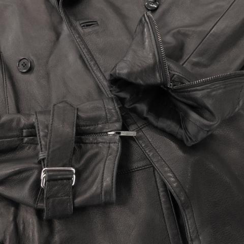 スポーツマックス マックスマーラ SPORT MAX レザーコート トレンチ