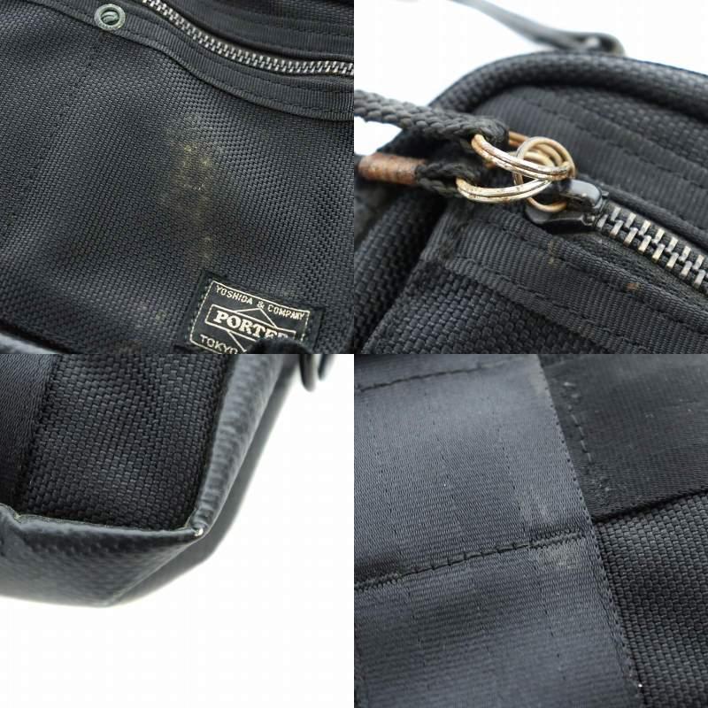 PORTER ポーター ショルダーバッグ 黒 美品 PORTER ポーター 吉田カバン ショルダーバッグ 斜めがけ ロゴ