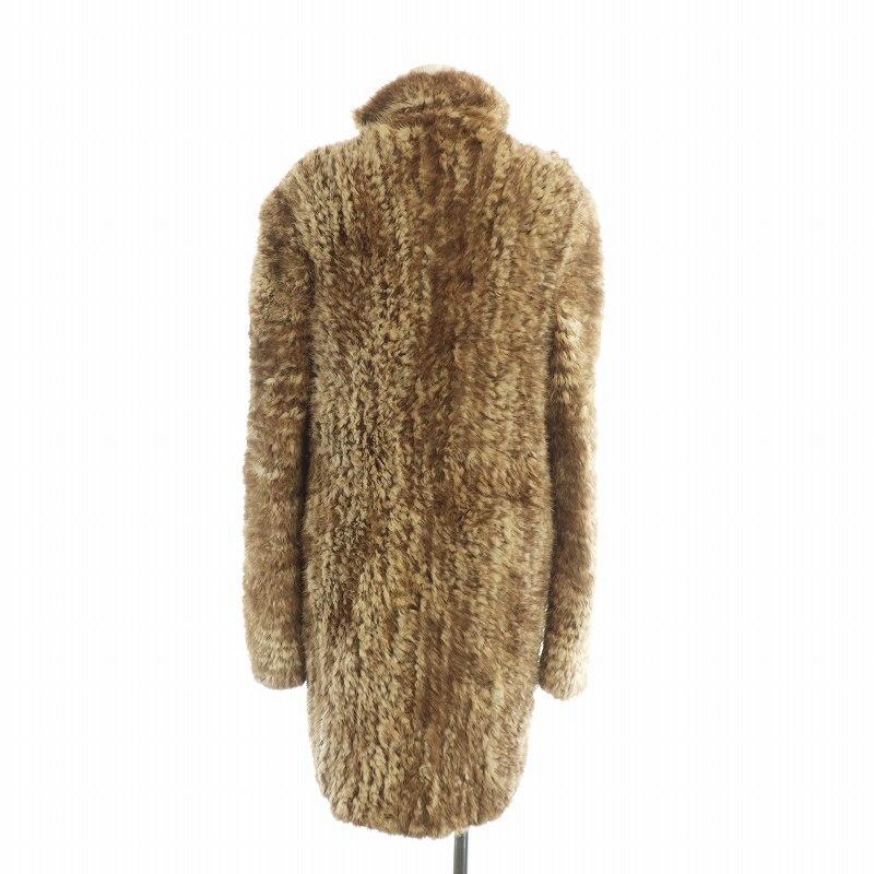 美品】セーブルミンクファー 毛皮 コート 11号 ゴールドブラウン 高級