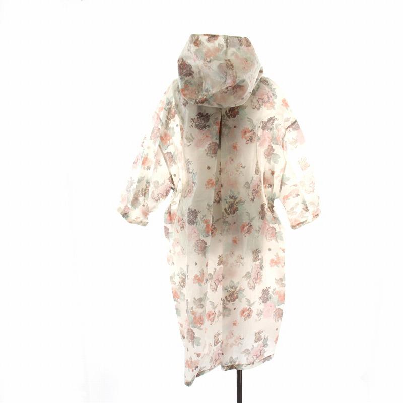 Rene（ルネ） 未使用品 レインコート スプリングコート ロング フード
