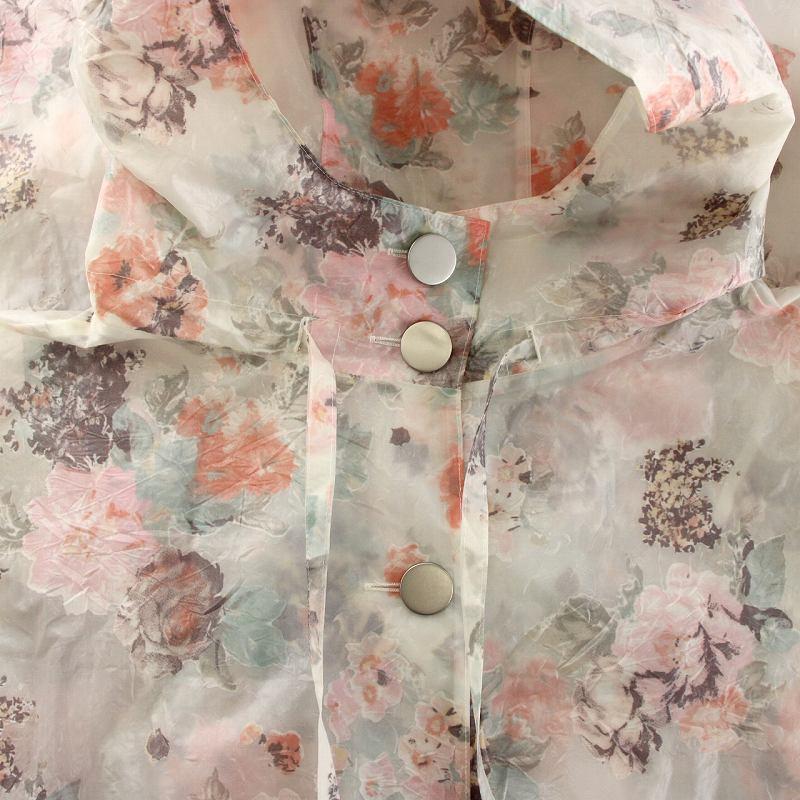 Rene（ルネ） 未使用品 レインコート スプリングコート ロング フード