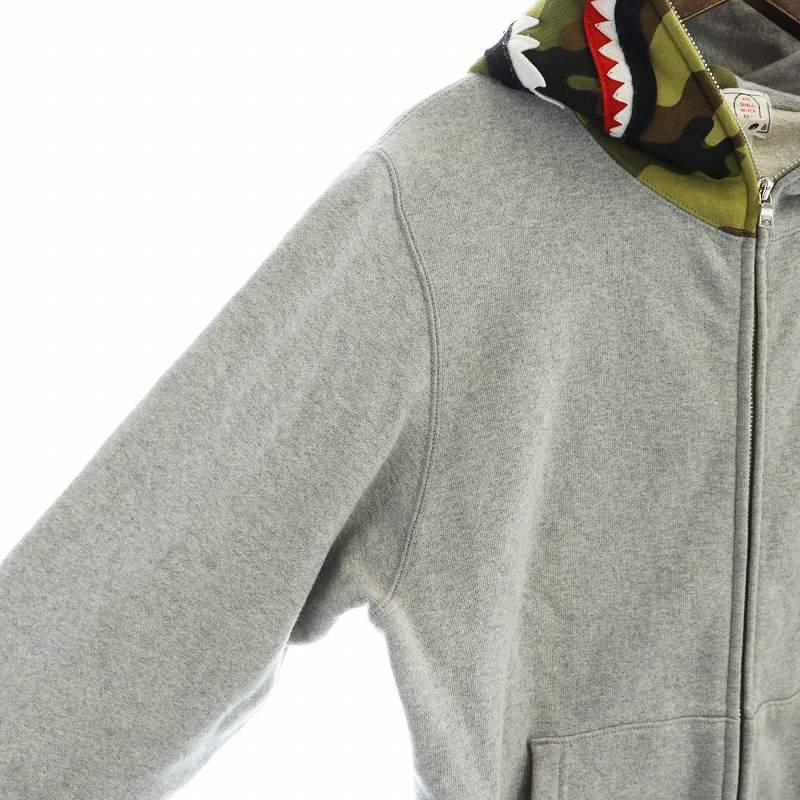 A BATHING APE（アベイシングエイプ） シャーク フルジップ フーディー