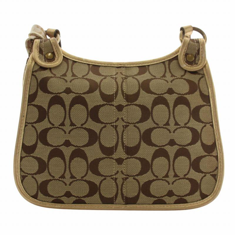 コーチ COACH ハンドバッグ 肩掛け ターンロック キャンバス
