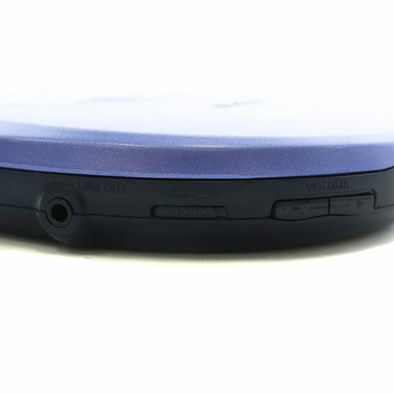 SONY ソニー CDウォークマン D-E660 （JVCイヤホン付き） ソニー SONY CDウォークマン CD WALKMAN ポータブルCDプレイヤー 紫