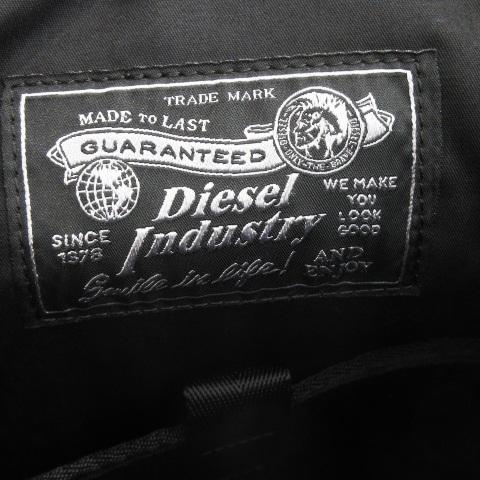 DIESEL（ディーゼル） クラッチバッグ 折り返し デニム レザー 革 ロゴ