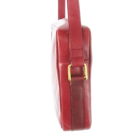 VALENTINO 赤 レザー ショルダーバッグ
