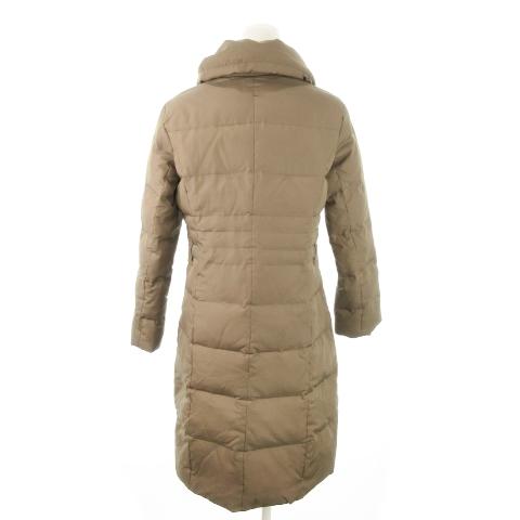 ビッキー VICKY ダウンコート ロング丈 ショールカラー ジップアップ