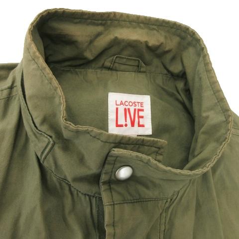 ラコステ ライブ Lacoste L!VE モッズコート ミリタリー スタンド