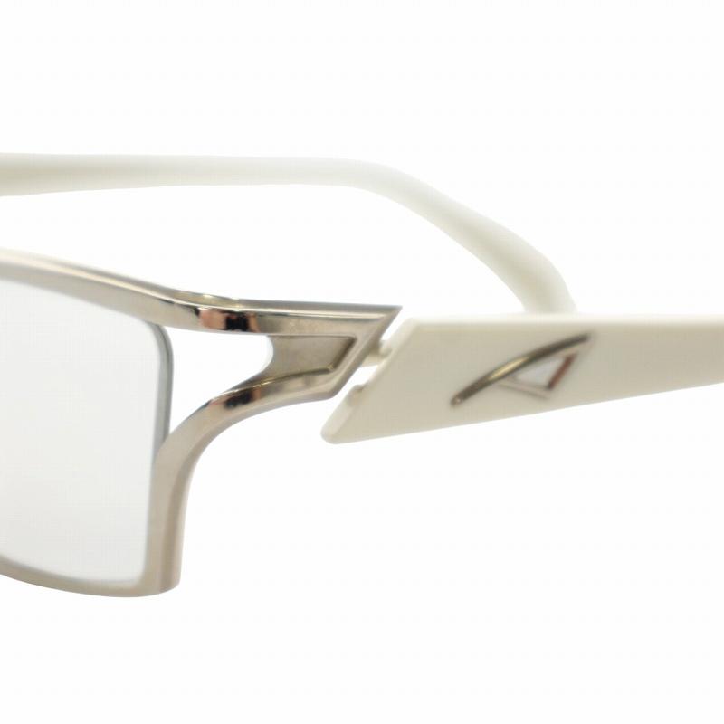 哀川翔の、メガネ限定品未使用、シルバホワイト専用メガネ入れ全部そろってます。 SAMURAI SHO サムライ翔 哀川 翔 仁 メガネ 眼鏡 セルフレーム