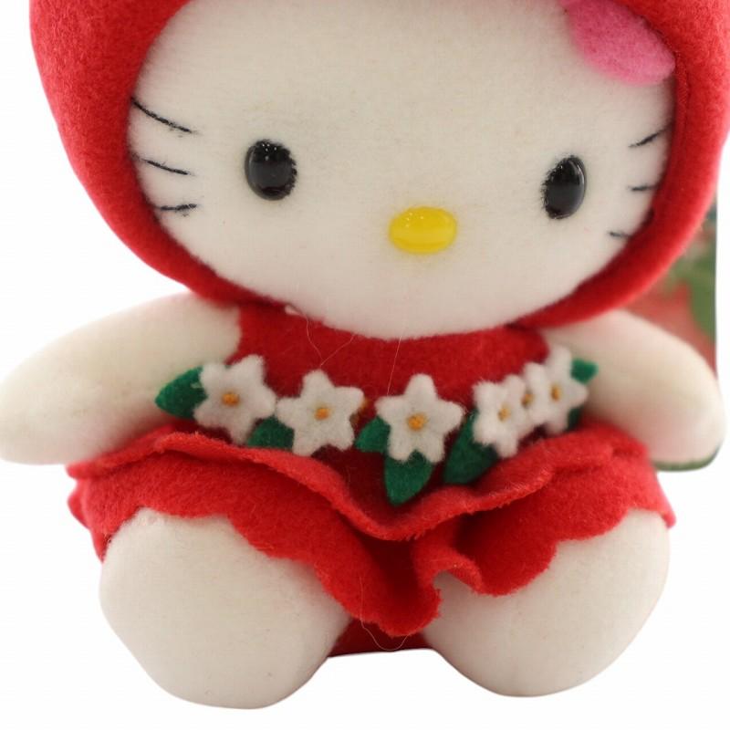 未使用品 サンリオ ご当地キティ 信州限定 りんご ハローキティ 人形