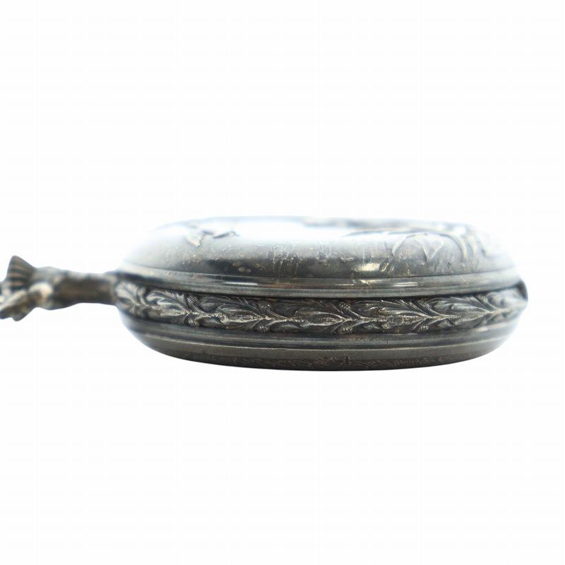 フレコ FRECO 懐中時計 手巻き スモセコ 白文字盤 ローマン インカ  