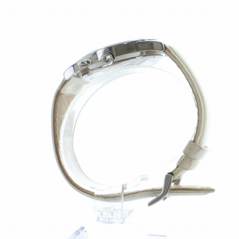 ♥️ 動作品 D&G クォーツ腕時計 ホワイトレザー DOLCE&GABBANAの腕時計検索結果|古着・中古品の通販サイト