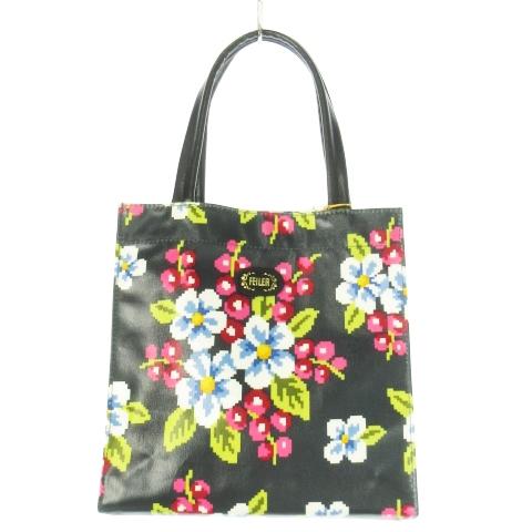 未使用品 フェイラー FEILER トートバッグ ハンドバッグ PVC レザー 革