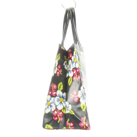 未使用品 フェイラー FEILER トートバッグ ハンドバッグ PVC レザー 革