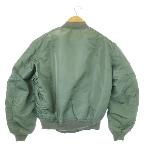 ALPHA アルファ　MA-1 フライトジャケット オリーブグリーン ALPHA INDUSTRIES MA-1 フライトジャケット オリーブグリーン