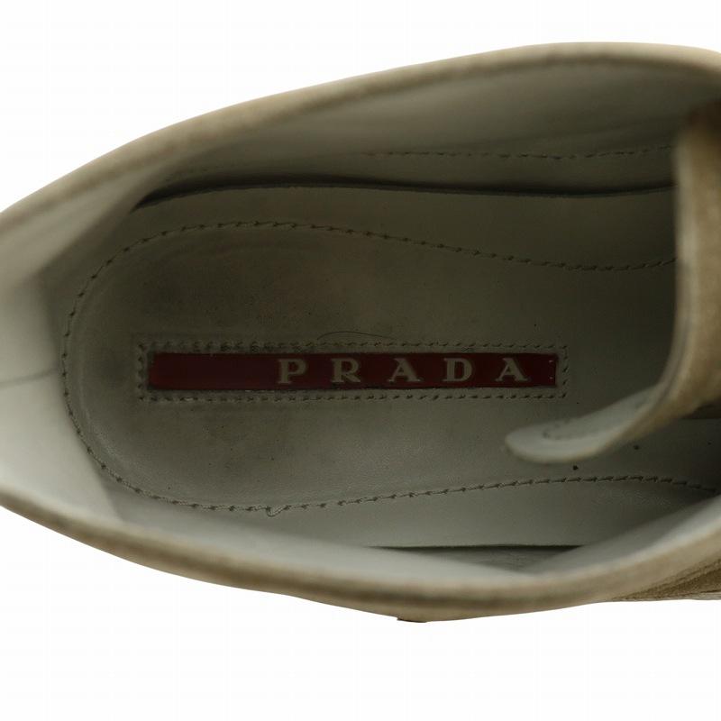 PRADA SPORT（プラダスポーツ） チャッカブーツ スエード レースアップ