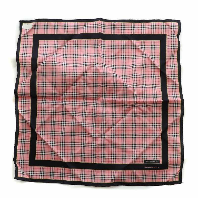 BURBERRY（バーバリー） ハンカチ ハンカチーフ ポーチ 小物入れ 2点