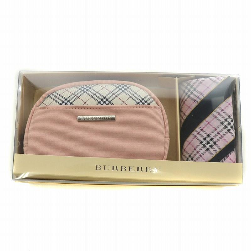 BURBERRY（バーバリー） ハンカチ ハンカチーフ ポーチ 小物入れ 2点