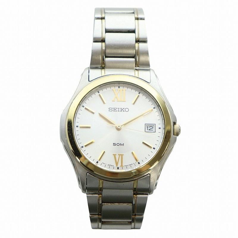 セイコー SEIKO 50M 7N42-0EY0 腕時計 ウォッチ クォーツ ローマン 
