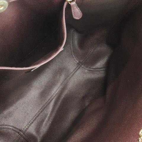 COACH コーチ トートバッグ ビッグサイズ PVC レザー 革 ロゴ