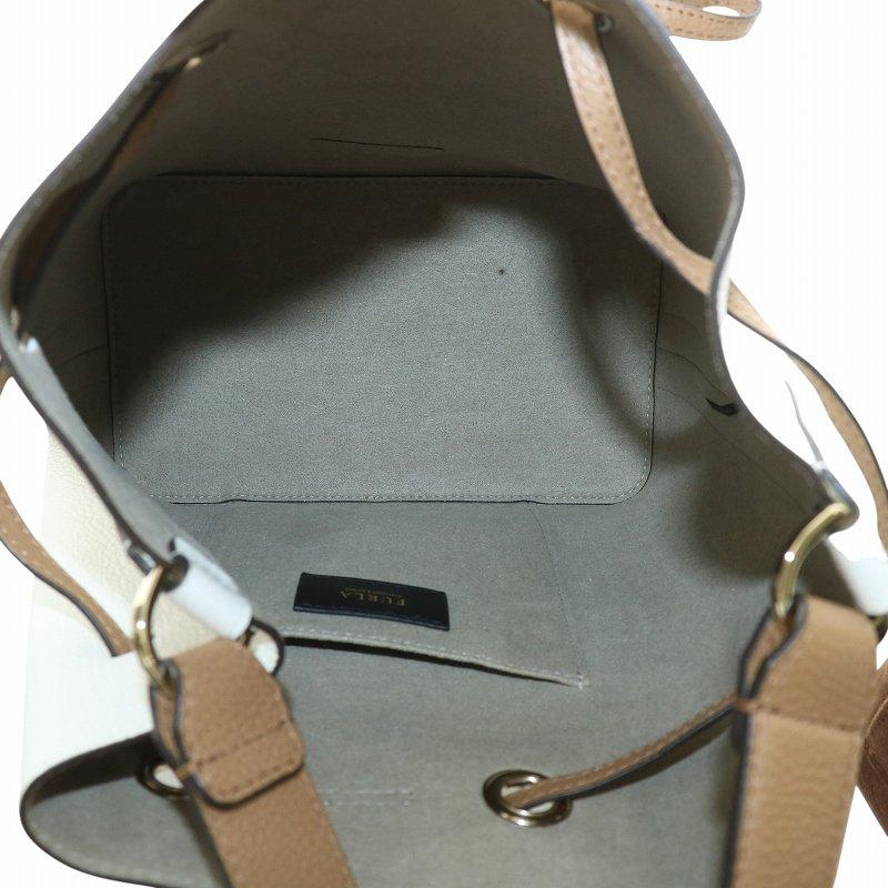 FURLA（フルラ） コスタンザ 2WAY ショルダー バッグ ハンド 巾着 シボ