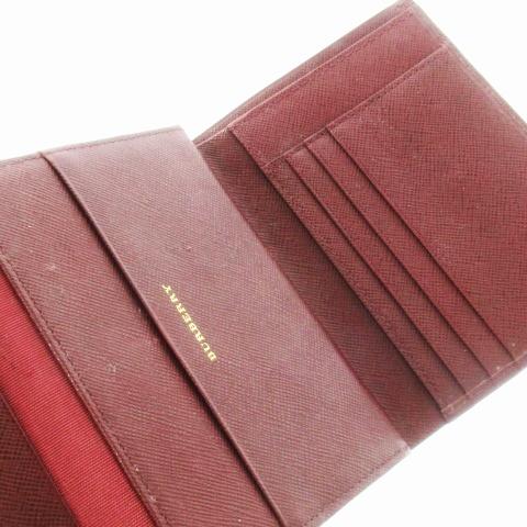 BURBERRY（バーバリー） 二つ折り財布 ウォレット 小銭入れあり レザー