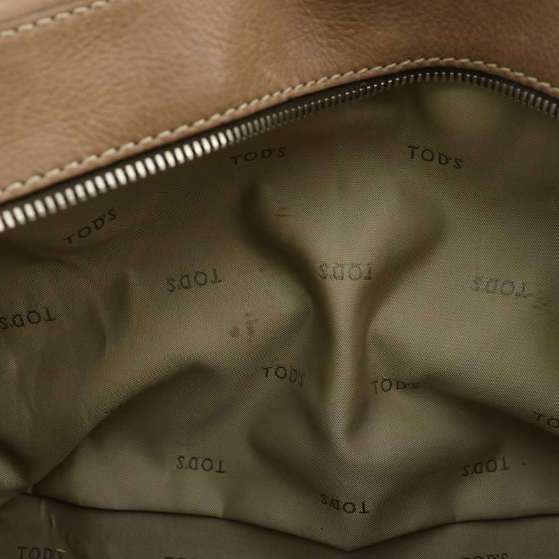 トッズ TOD'S ハンドバッグ ショルダー 2WAY レザー 茶色 ブラウン /XZ