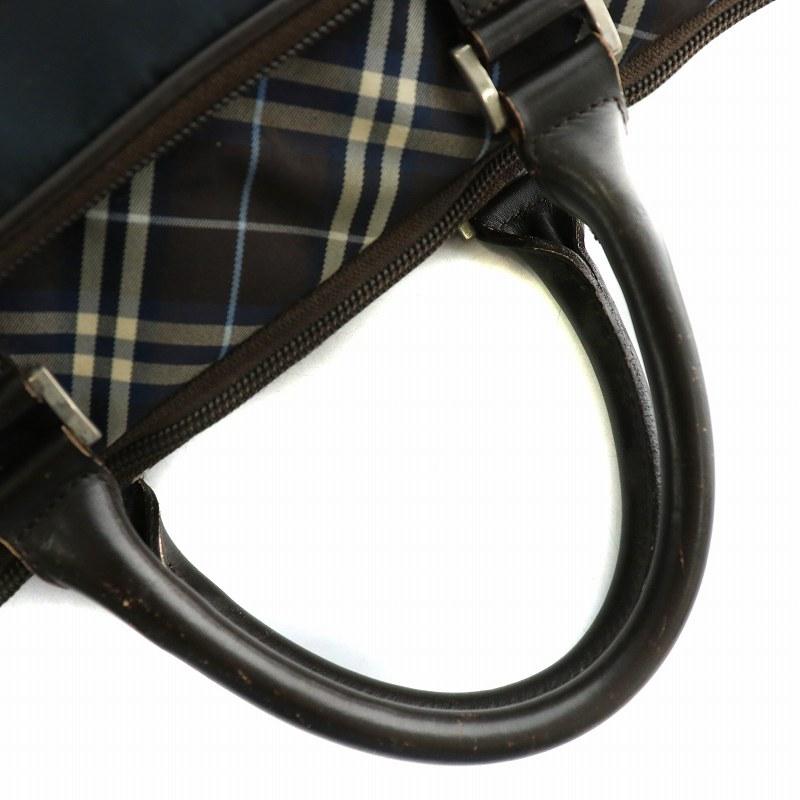 BURBERRY ブラック レザービジネスバッグ BURBERRY BLACK LABEL バーバリーブラックレーベル ビジネス