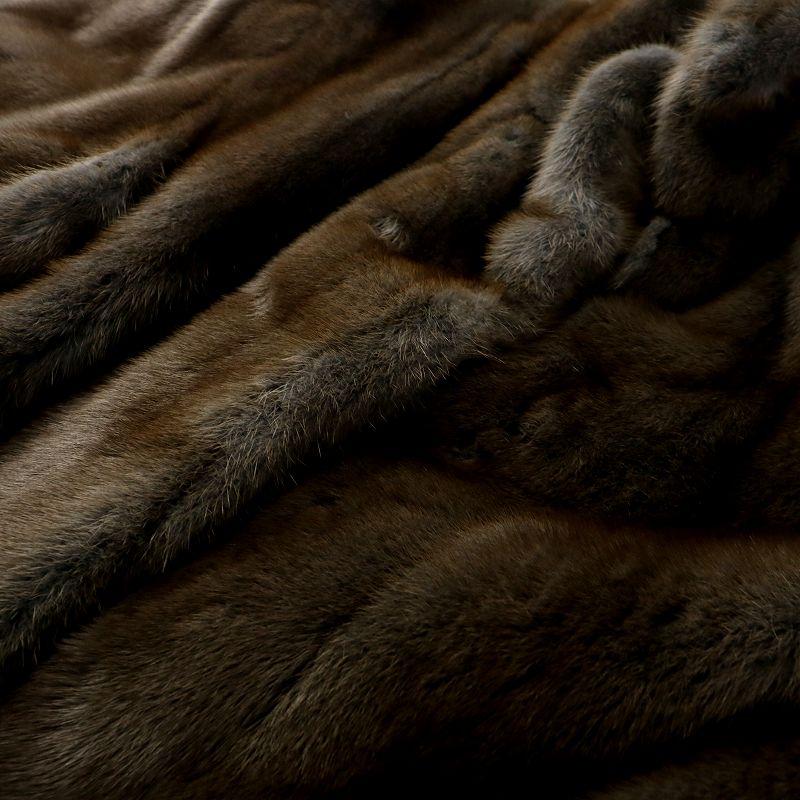 マルヴォワジー Malvoisie ファーコート ミドル ハーフ ミンク