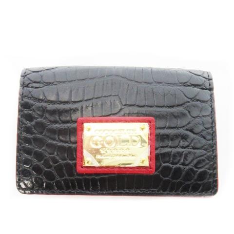 未使用品 ココセリュックス ゴールド COCOCELUX GOLD 三つ折り財布