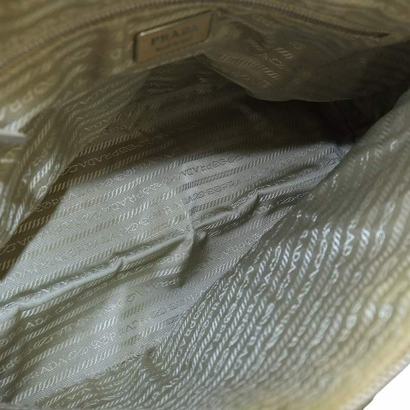 PRADA（プラダ） ハンドバッグ トートバッグ キャンバス レザー 三角