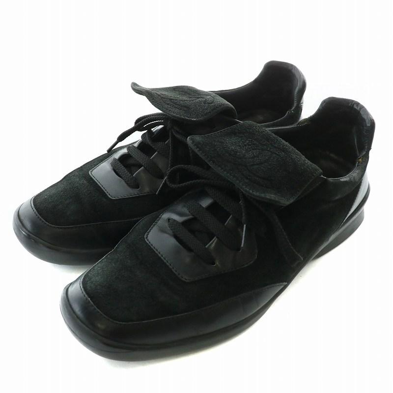 CHANEL シャネル 22.5 スニーカー スエード ローカット ココマーク CHANEL シャネル スニーカー スエード レザー ローカット ココ