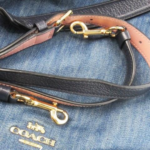 COACH ショルダーバッグ　ハンドバッグ COACH（コーチ） ハンドバッグ 2way ショルダーバッグ デニム