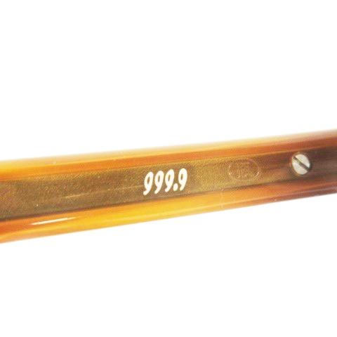 美品 999.9 フォーナインズ S-800T ハーフリム サングラス 美品 999.9 フォーナインズ S-800T ハーフリム サングラス