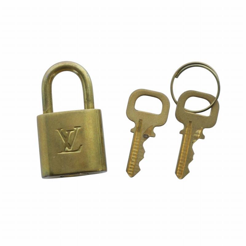 Louis Vuitton 南京錠 7個セット ルイ ヴィトン カデナ 南京錠 キー セット ゴールド メッキ