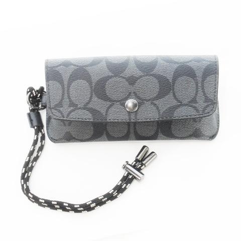 COACH 未使用品 コーチ サングラスケース メガネケース PVC  