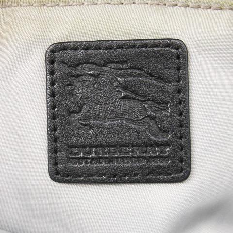 BURBERRY（バーバリー） トートバッグ ナイロン レザー 革 ロゴ ノバ
