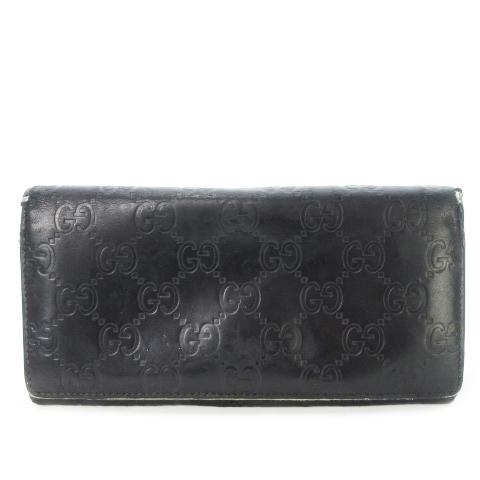 GUCCI（グッチ） 長財布 ロングウォレット 小銭入れあり レザー 革