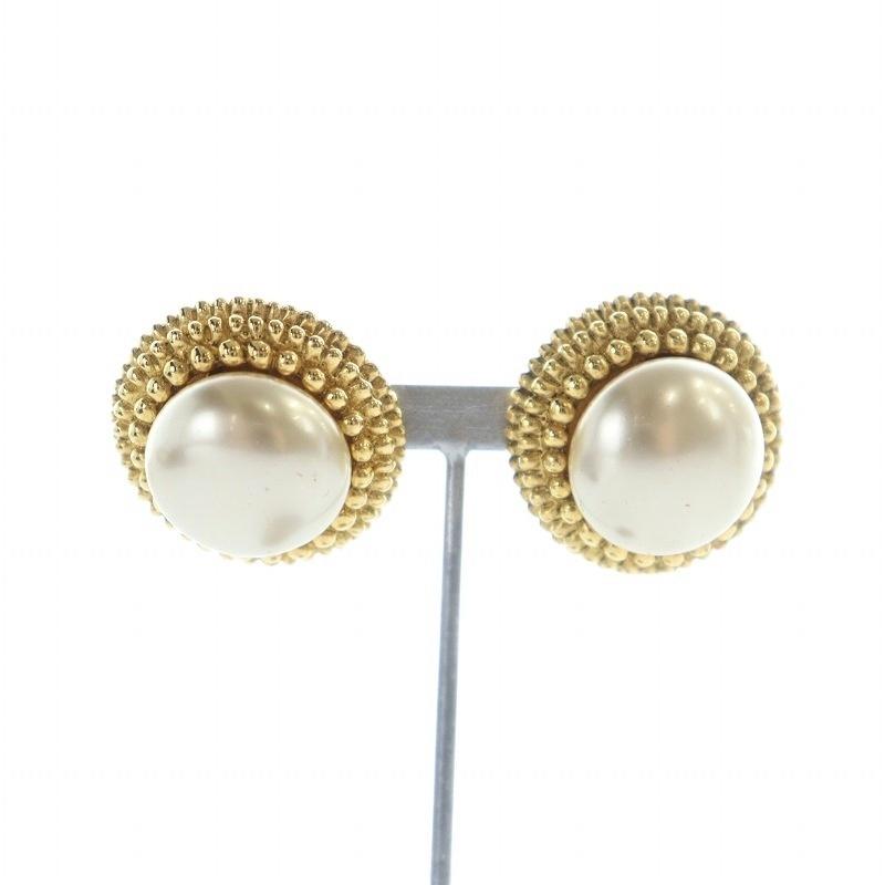 CHANEL（シャネル） イヤリング アクセサリー 両耳用 ロゴ クリップ式