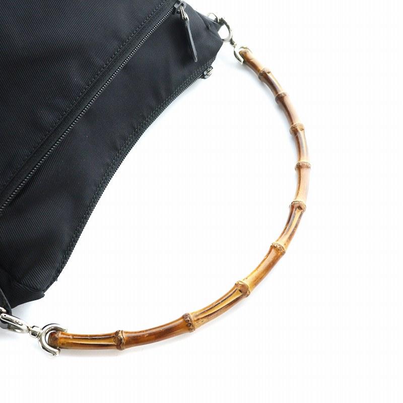 GUCCI グッチ バンブー ハンドバッグ ショルダー 2WAY ロゴ