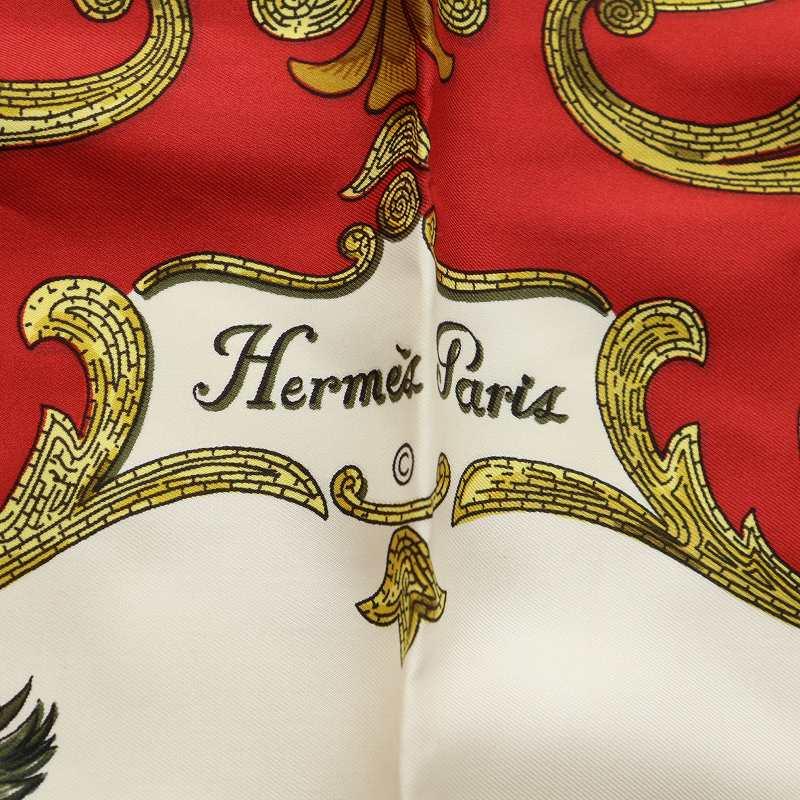 HERMES（エルメス） カレ90 Cheval Turc トルコの馬 大判スカーフ