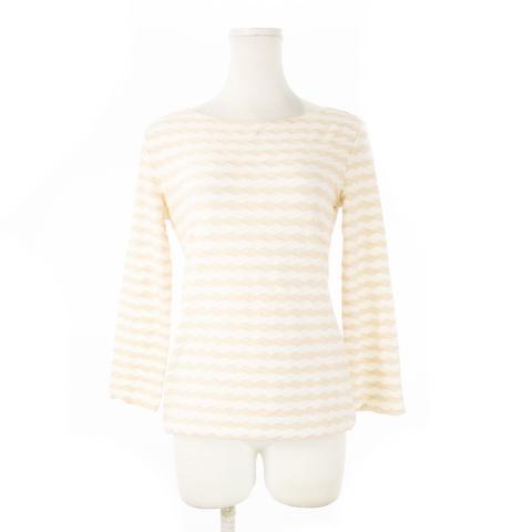EMPORIO ARMANI エンポリオアルマーニ Light blue gray jersey sweater 