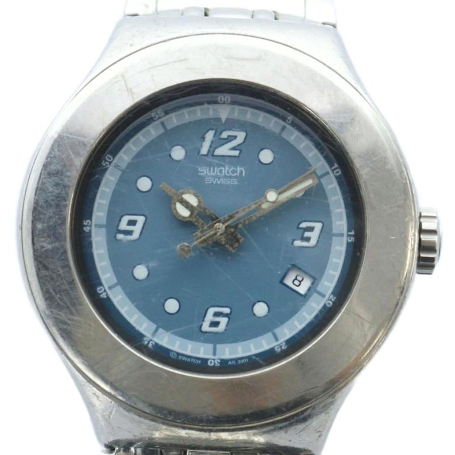 稼働品 swatch スウォッチ ironyアイロニー 腕時計 y2k スウォッチ SWATCH アイロニー IRONY 腕時計 ウォッチ クォーツ 青文字