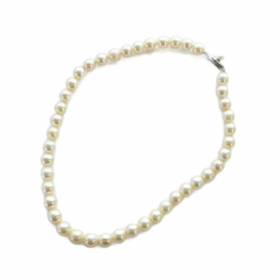 マ*ス様 照り強✨ジュエリーマキ 8.0-8.5mm 本真珠 ネックレス シルバ 楽天市場】銀座 ジュエリーマキ 真珠 パール ネックレス シルバー